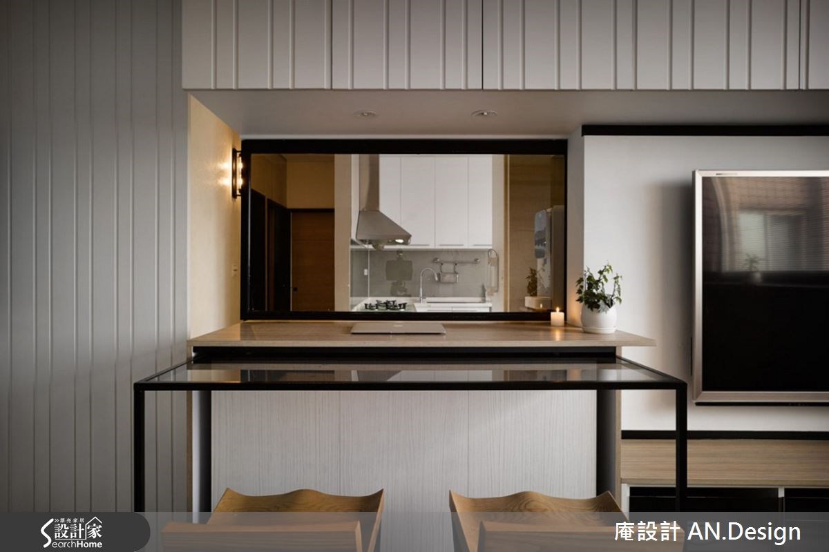 桃園南崁， 50 坪空間，居住者是不同國籍的頂客族夫妻